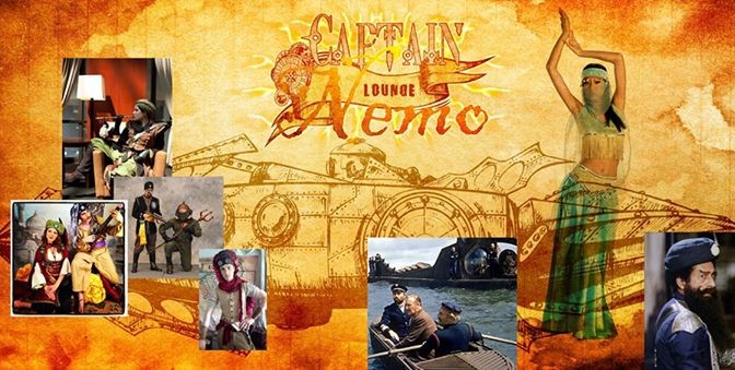 Capitol Steam Steampunk Bimonthly, “Captain Nemo’s Lounge”