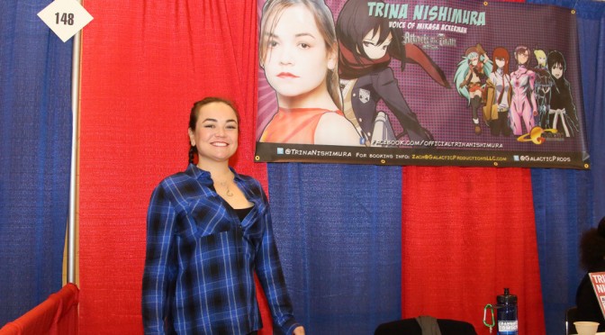 Trina Nishimura at the Grand Rapids Comic Con 2015