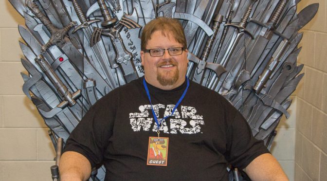 Rob Miller at the Grand Rapids Comic Con 2016