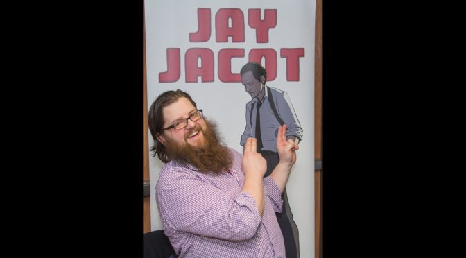 Jay Jacot at the MSU Comics Forum 2017