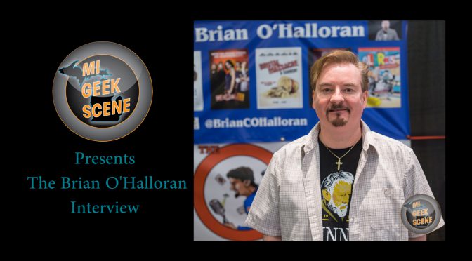 Brian O’Halloran at the Cherry Capital Comic Con 2018